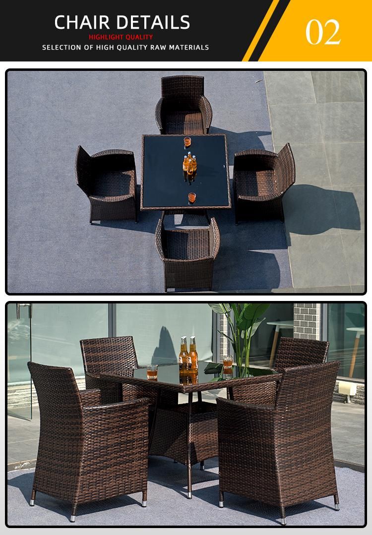 Rattan Outdoor Rattan Furniture Garden Restaurant Chair