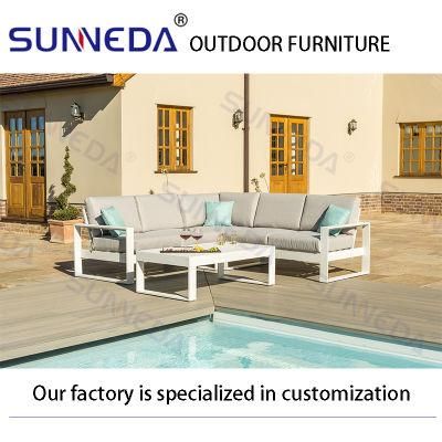 Modern Outdoor Garden Furniture Aluminum Patio Sofa