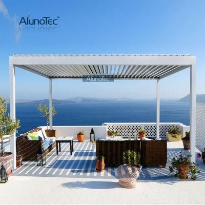 Modern Outdoor Louvered Terrace Roof Aluminium Gazebo Awning Carport Arbours Arches Pergolas