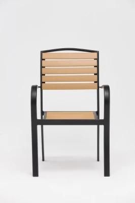 Outdoor Chair with Eco Wood Perfect for Relaxed Dining