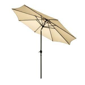 7FT Beige Color High Quality Patio Umbrella