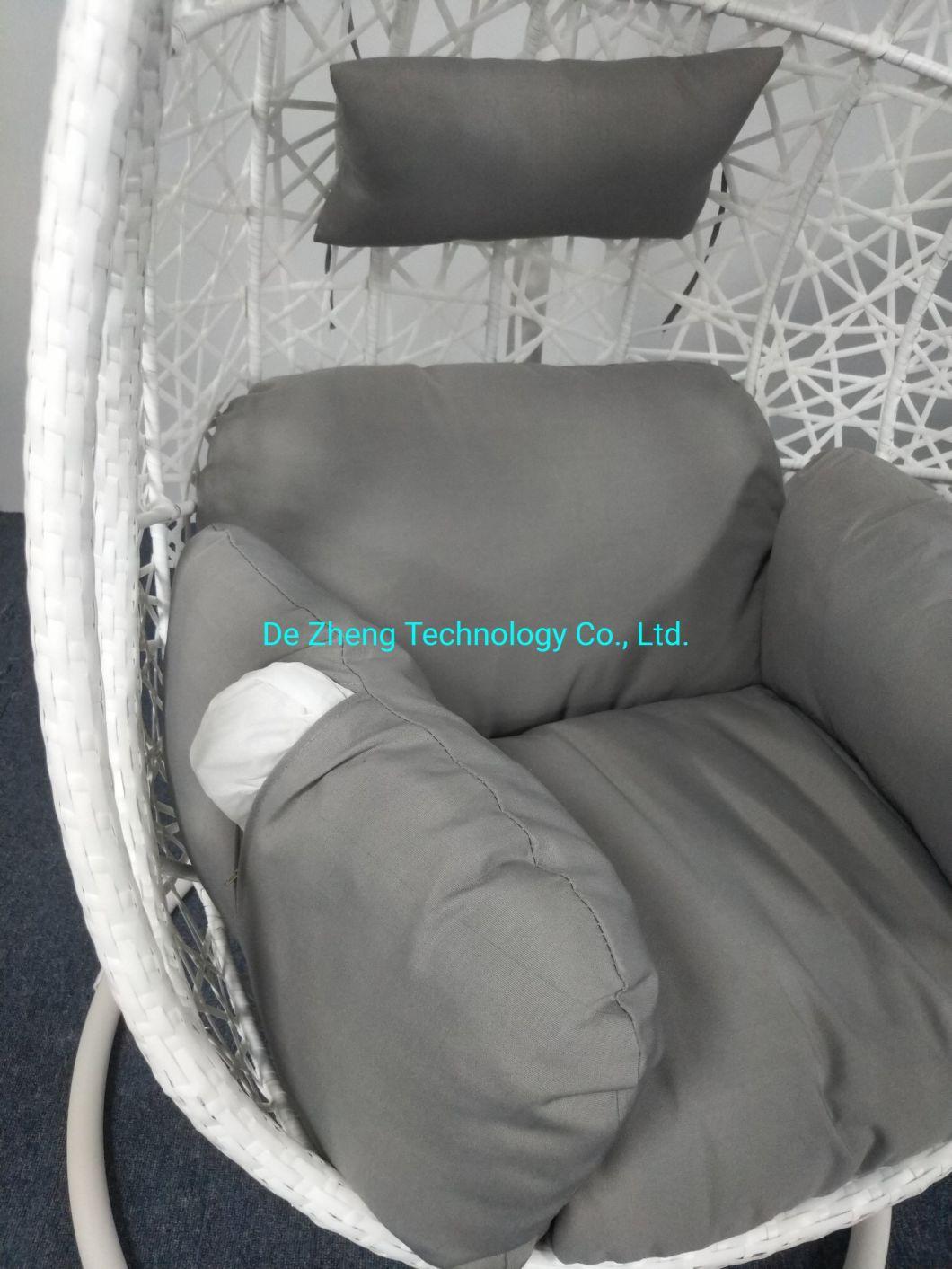 Durable Outdoor Rattan Furniture Wicker Single Swing Hanging Chair
