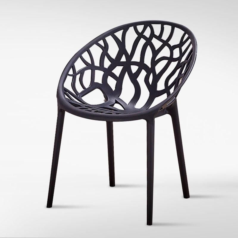 Wholesale Modern Design Dining Plastic Chairs Strong Garden Chair Outdoors