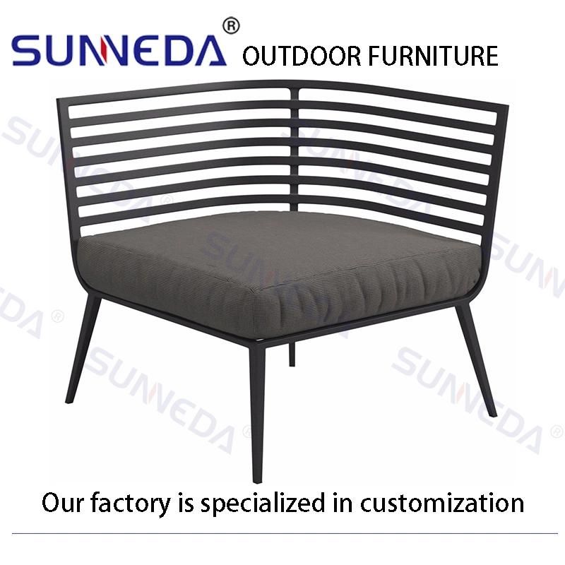 Patio Sofa Garden Sets Outdoor Furniture Aluminum Modern Chair with Table