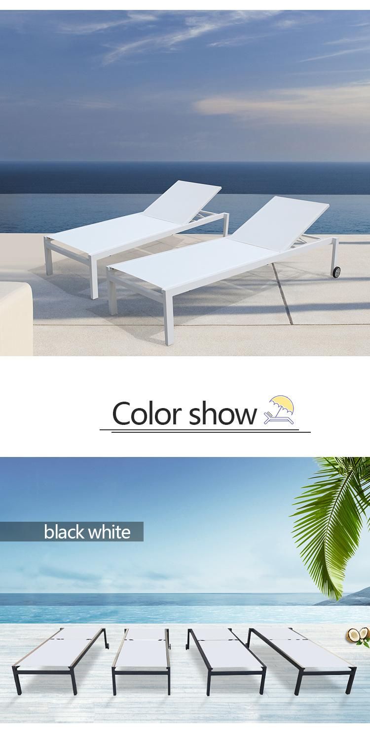 Modern Single Darwin Wrapped Paper/ Carton Box Patio Chaise Beach Lounge Chair