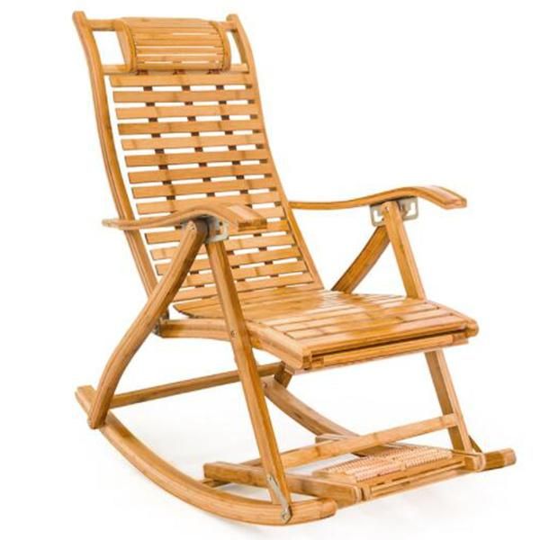 Adjustable Folding Deck Chair for Patio Balcony