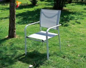 Outdoor Garden Patio Furniture Textilene Chair Dining Chair