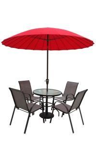 Crank Fiberglass Shanghai Umbrella/Outdoor Fiberglass Parasol