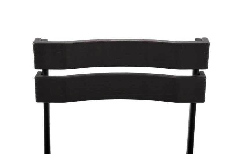 Catering Plastic Wooden Chair/Snack Wooden Design Chair/Folding Swig Fitting Chair in Grey Color
