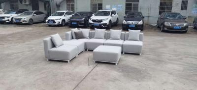 Good Service Outdoor Darwin Metal China Furniture Patio Lounge Aluminum Garden Sofa