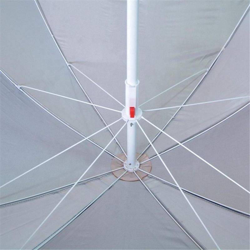 High Quality Logo Printed Advertising Polyester Outdoor Beach Umbrellas