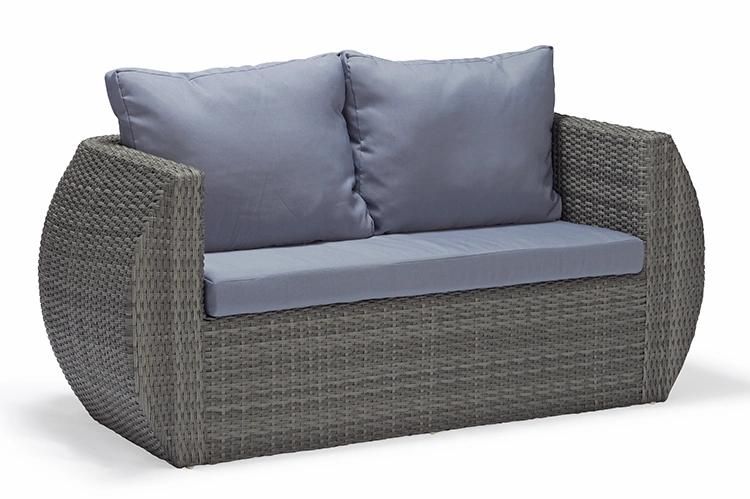 4PCS PE Rattan Patio Sofa Set Outdoor Furniture