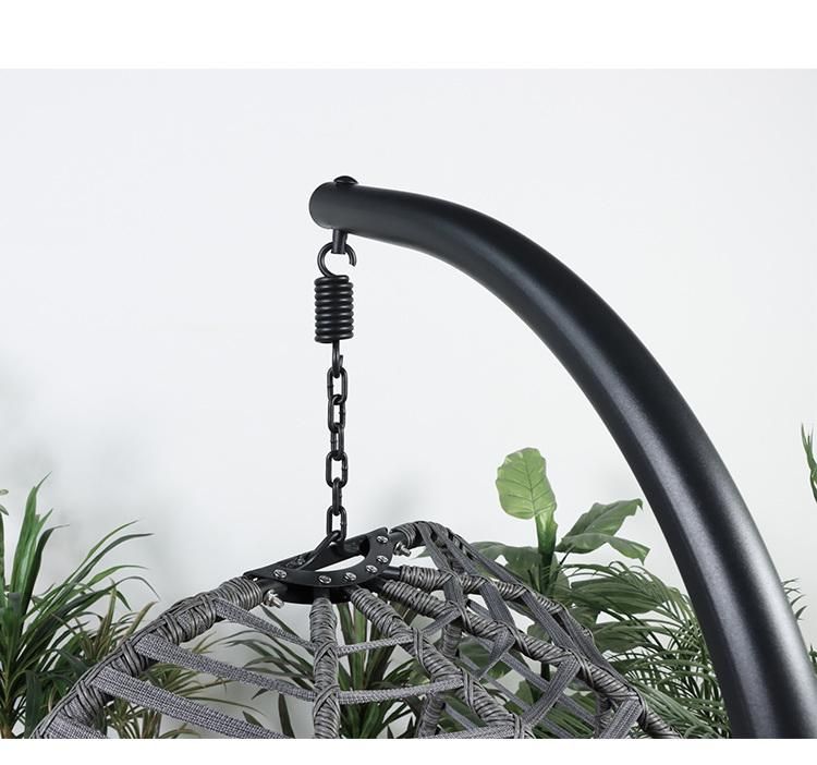Customized New OEM Foshan Outdoor Swing Swinging Lawn Chair Patio Swings with Factory Price