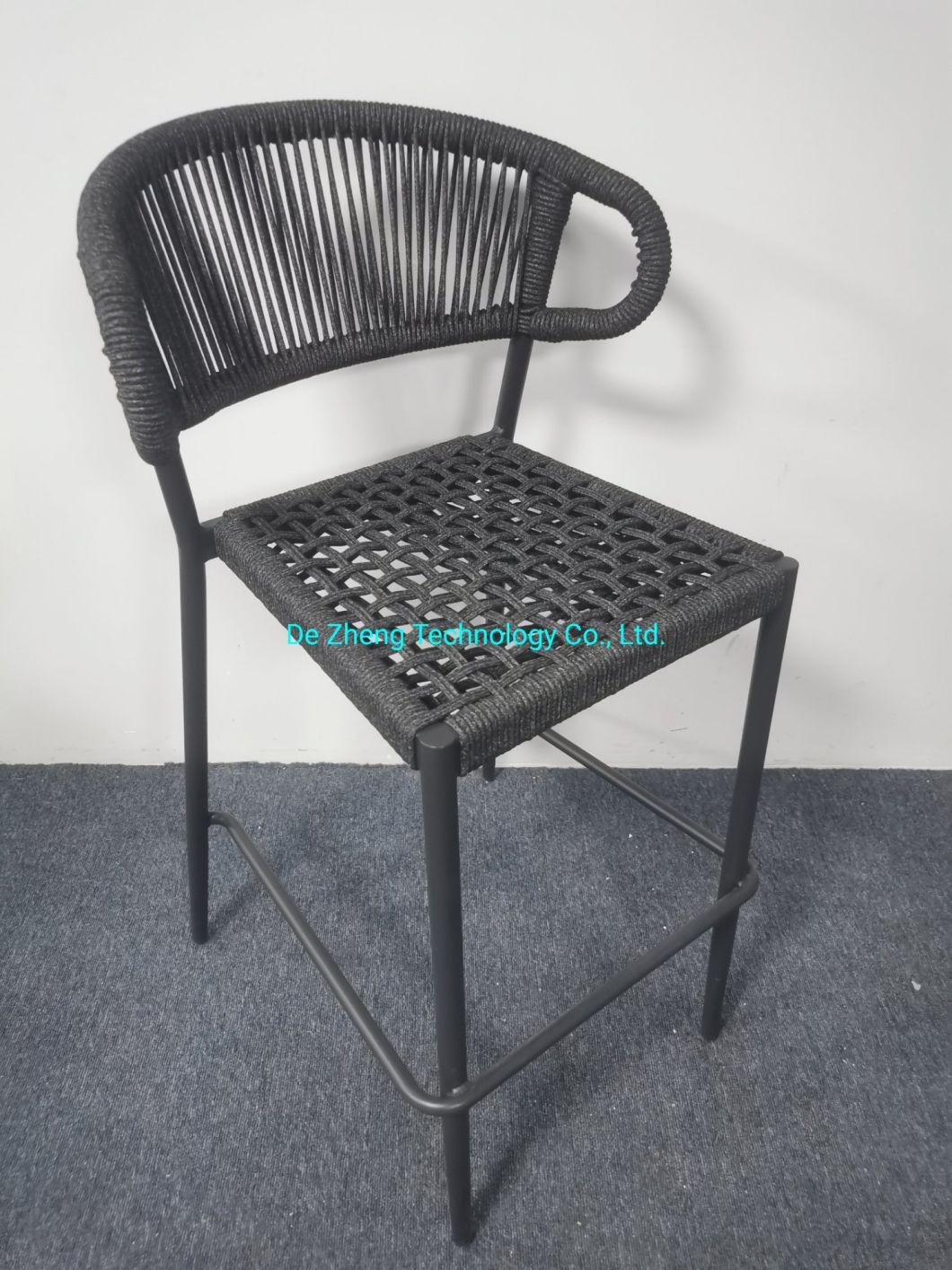 Made in China All Weather PE Rattan Patio Furniture Dining Outdoor Restaurant Bar Chairs