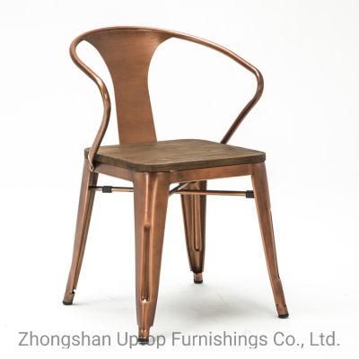 Sp-Mc039 Restaurtant Furniture Stacking Restaurant Metal Dining Chair