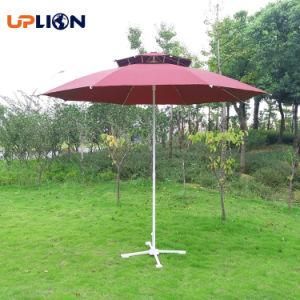 Uplion 3m Large Garden Umbrella Outdoor Patio Parasol Beach Double Canopy Umbrella