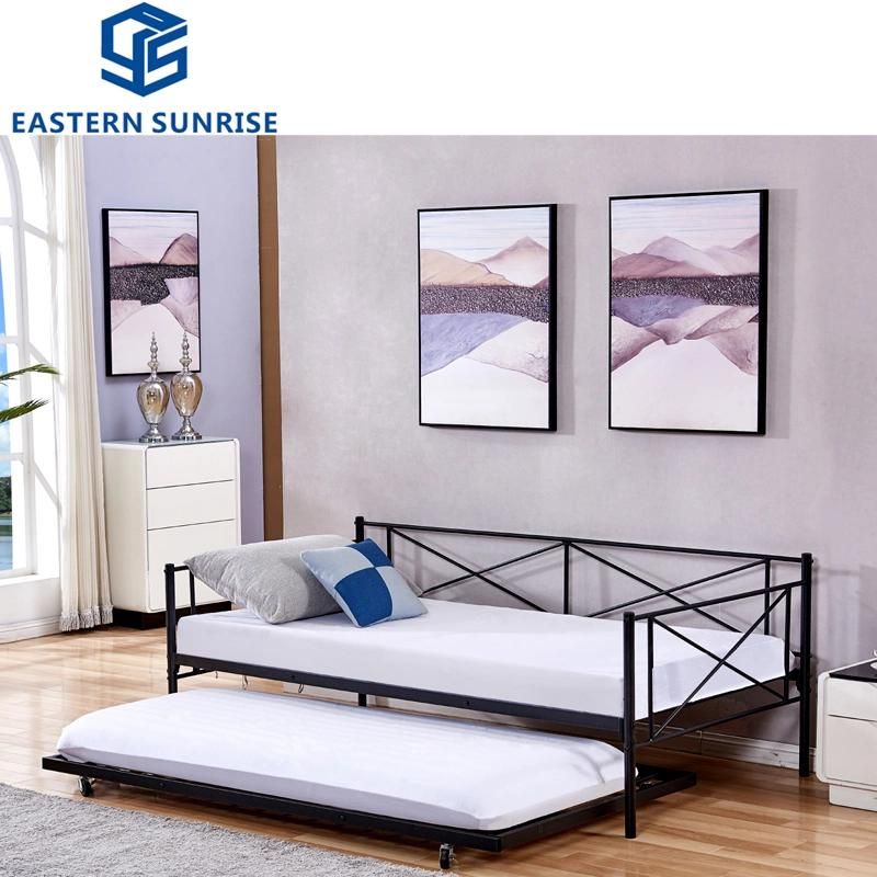 Comfortable Garden Furniture Outdoor Metal Day Bed