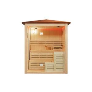 Mexda Aspen Wood Outdoor 4 People Sauna Room Gazebo Ws-1817lt