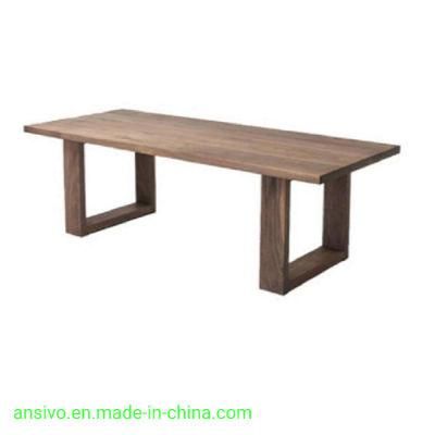 High Quality of Wood All Solid Wood Dinner Table for Dining Room