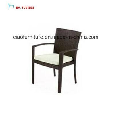 C-Outdoor Furniture Rattan Arm Chair with Cushion (2003B)