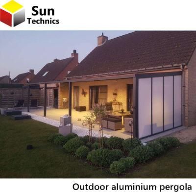 Roof Attached Aluminum Profiles for Pergola Prefabricadas with Roof