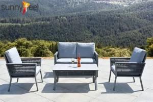 Outdoor Garden Furniture Rope Weave Handcraf Sofa Set