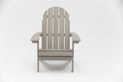 Wholesale Outdoor Sillas Exterior Poly Chair Lawn Set Monoblock Adirondack Armchair Gray Plastic Wood Reclining Garden Chairs