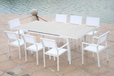 Customized Room OEM Foshan Rattan Furniture Extensible Dining Table with Factory Price