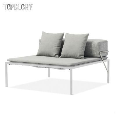 Wholesale Outdoor Home Patio Garden Furniture Courtyard Luxury Aluminum Chaise Sun Lounger