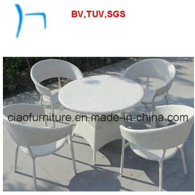 F- Garden Furntiure Rattan Table and Wicker Outdoor Chair (CF1306t+CF1306c)