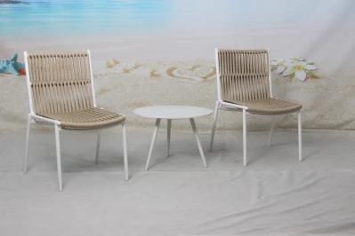 Outdoor Table and Chairs in Rope Material