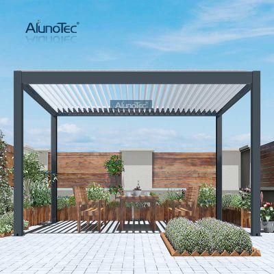 Eco-Friendly Durable Remote Controlled Rainproof Awnings Roof Pergola