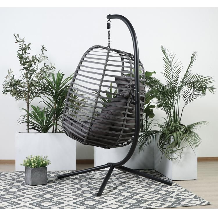 Customized New OEM Foshan Outdoor Swing Swinging Lawn Chair Patio Swings with Factory Price