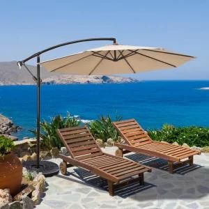 10FT Garden Sun Shade Cantilever Umbrella Banana Hanging Patio Parasol Umbrella