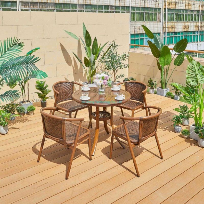 Leisure Facilitie Factoryindoor Outdoor Space Elastic Patio Bistro Weaving Garden Dining Living Room Rope Sofa Furniture Chair