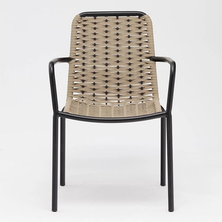 New Italian Designer Commercial Outdoor Home Garden Chair Rope Furniture