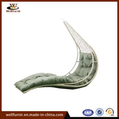 2018 Well Furnir Garden Furniture/ Outdoor White Swing Chair