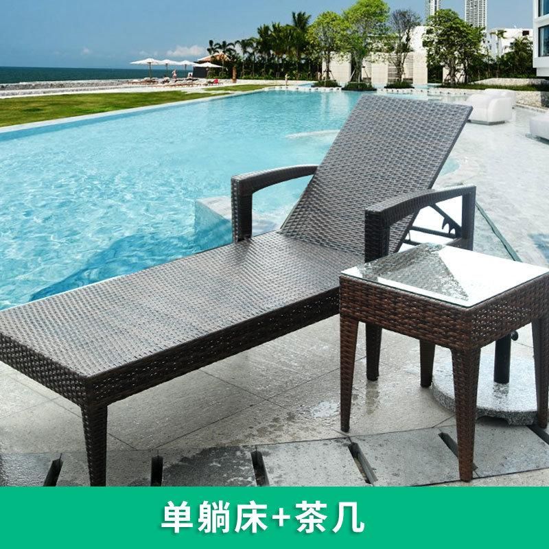 Modern Outdoor Chair Beach Chair Sun Textilene Kd Lounger