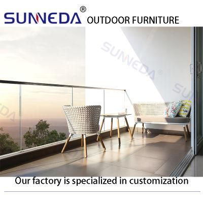 High Class Outdoor Chair Rattn Wicker Garden Yard Hotel Groud Dining Sets Furniture