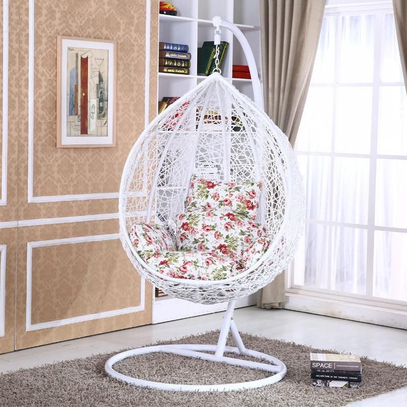PE Rattan Wicker Outdoor Leisure Modern Garden Egg Swing Chair