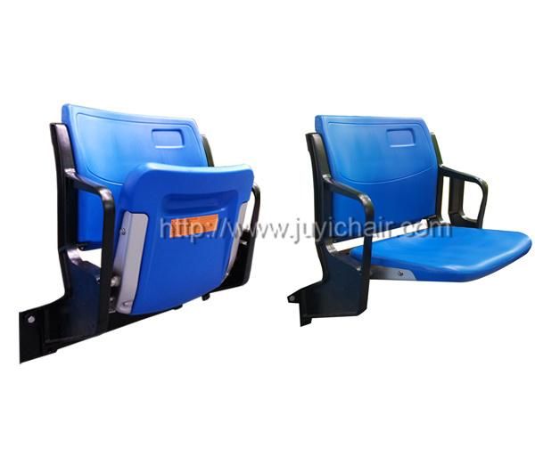 Stadium Seat Chair Fire-Resistant HDPE Plastic Seat Steel Leg Cheapest Price