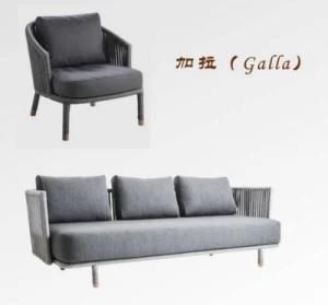 New Design Hot Selling Outdoor Beach Furniture/Wicker Lounge Rattan Sofa