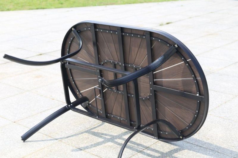 Hotel Modern Restaurant Outdoor Garden Furniture Patio Dining Table