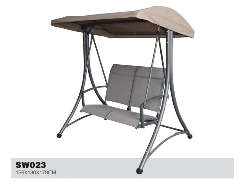 Double Seats Textilene Swing Chair