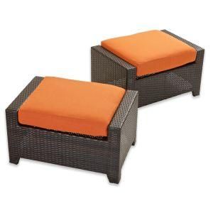 Popular Wicker Outdoor Ottomans