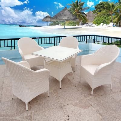 Rattan Table and Chair Leisure Outdoor Balcony Garden Table Chair