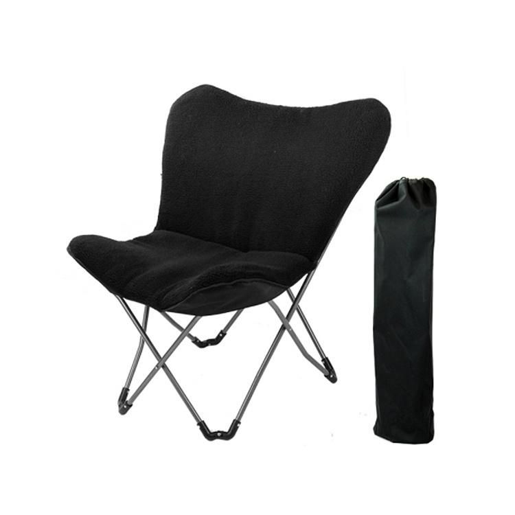 New Ultra Lightweight Folding Camping Chair with High Back with Armrest