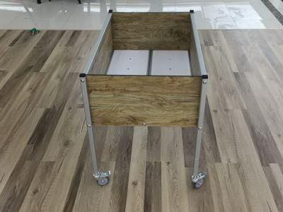 Wooden Color Aluminium Box Used for Garden Planter