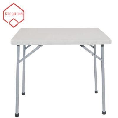 34inch HDPE Folding Square Portable Camping Table for Outdoor