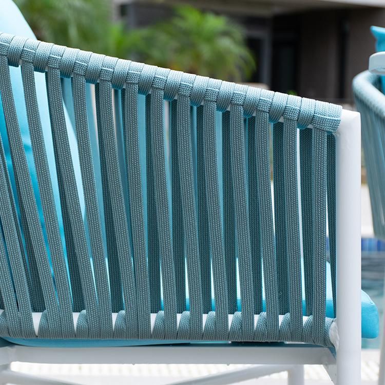 Balcony Patio Chairs with Arm Rest Outdoor Furniture for Restaurant